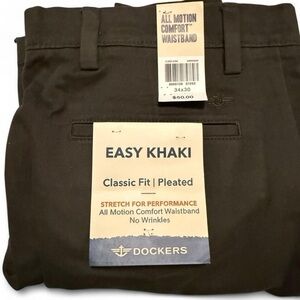 Dockers Men's Classic Fit Easy Khaki Pants - Dark Army Green